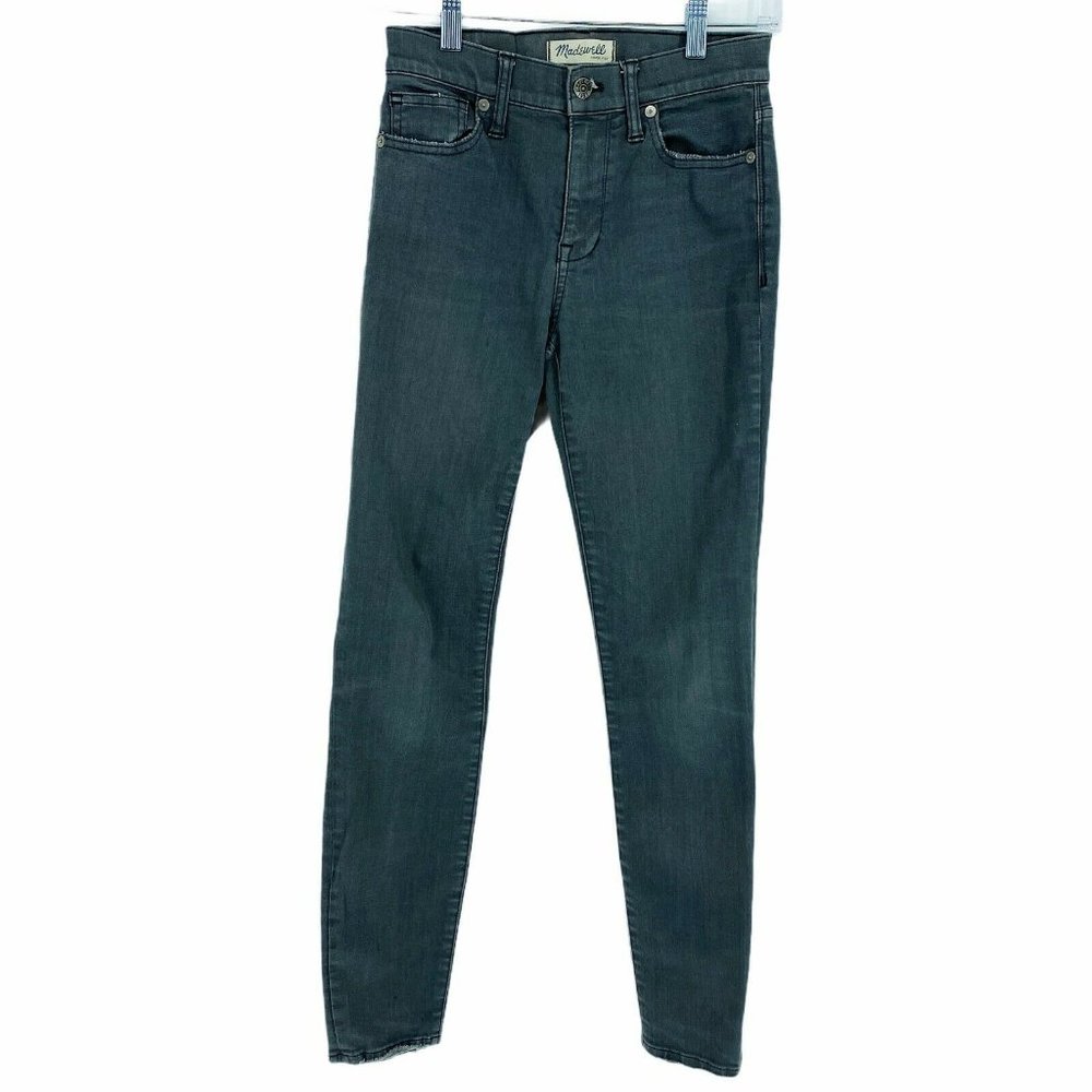 Madewell Women's Size 25 High Riser Skinny Grey